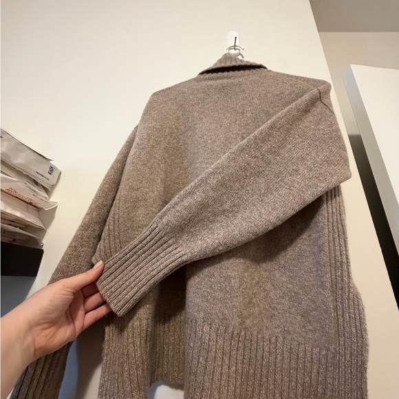 POLO RALPH LAUREN RELAXED TURTLE NECK SWEATER BEIGE WOMENS SMALL WOOL CASHMERE - Picture 11 of 11